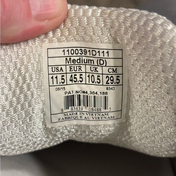 Brooks Men's Addiction Walker Lace-Up Shoes White Leather size 11.5 Dad Shoes - Picture 11 of 15